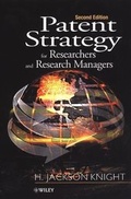 Cover: Patent Strategy for Researchers and Research Managers - Wiley
