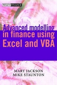 Abbildung von: Advanced Modelling in Finance using Excel and VBA - Wiley