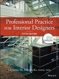 Cover: Professional Practice for Interior Designers - Wiley