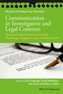 Cover: Communication in Investigative and Legal Contexts - Wiley