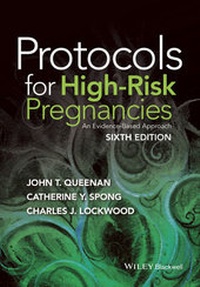 Enlarge image Cover: Protocols for High-Risk Pregnancies - Wiley-Blackwell