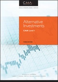 Cover: Alternative Investments - Wiley