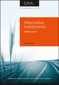Cover: Alternative Investments - Wiley