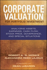 Bild vergrößern Bild: Corporate Valuation for Portfolio Investment - Bloomberg Press
