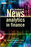 Cover: The Handbook of News Analytics in Finance - Wiley