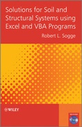 Bild: Solutions for Soil and Structural Systems using Excel and VBA Programs - Wiley