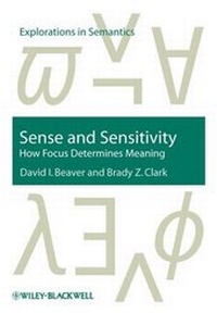 Enlarge image Cover: Sense and Sensitivity - Wiley