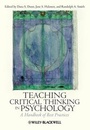 Cover: Teaching Critical Thinking in Psychology - Wiley