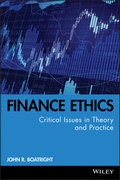 Cover: Finance Ethics - Wiley