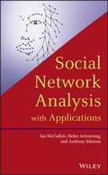 Cover: Social Network Analysis with Applications - Wiley