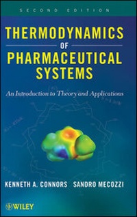 Abbildung von: Thermodynamics of Pharmaceutical Systems - Wiley