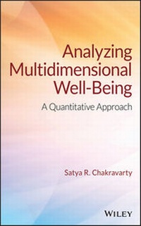 Enlarge image Cover: Analyzing Multidimensional Well-Being - Wiley