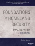Cover: Foundations of Homeland Security - Wiley