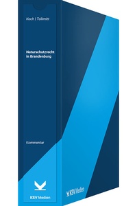 Abbildung von: Naturschutzrecht in Brandenburg - Kommunal- und Schul-Verlag