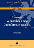 Cover: Hessisches Vermessungs- und Geoinformationsgesetz - KSV Medien