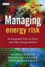 Cover: Managing Energy Risk - Wiley
