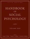 Cover: Handbook of Social Psychology, Volume One - Wiley
