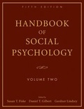 Cover: Handbook of Social Psychology, Volume Two - Wiley