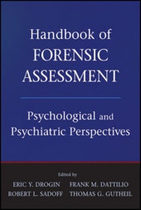 Enlarge image Cover: Handbook of Forensic Assessment - Wiley