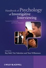Cover: Handbook of Psychology of Investigative Interviewing - Wiley