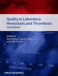 Cover: Quality in Laboratory Hemostasis and Thrombosis - Wiley