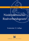 Cover: Nieders&auml;chsisches Realverbandsgesetz - KSV Medien