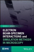 Cover: Electron Beam-Specimen Interactions and Simulation Methods in Microscopy - Wiley