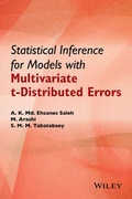 Cover: Statistical Inference for Models with Multivariate t-Distributed Errors - Wiley