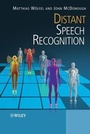 Cover: Distant Speech Recognition - Wiley