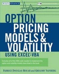 Enlarge image Cover: Option Pricing Models and Volatility Using Excel -VBA - Wiley