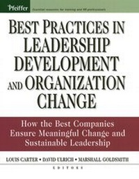 Enlarge image Cover: Best Practices in Leadership Development and Organization Change - Pfeiffer