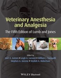 Abbildung von: Veterinary Anesthesia and Analgesia - Wiley