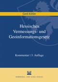 Cover: Hessisches Vermessungs- und Geoinformationsgesetz - KSV Medien
