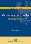 Cover: Verfassung des Landes Brandenburg - KSV Medien