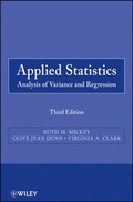 Cover: Applied Statistics - Wiley