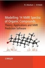Cover: Modelling 1H NMR Spectra of Organic Compounds - Wiley