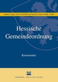 Abbildung von: Hessische Gemeindeordnung (HGO) - Kommunal- und Schul-Verlag