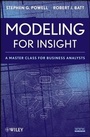 Cover: Modeling for Insight - Wiley