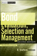 Cover: Bond Evaluation, Selection, and Management - Wiley