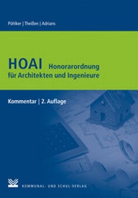 Abbildung von: HOAI - Honorarordnung für Architekten und Ingenieure - Kommunal- und Schul-Verlag