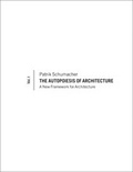 Cover: The Autopoiesis of Architecture - Wiley