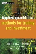 Cover: Applied Quantitative Methods for Trading and Investment - Wiley