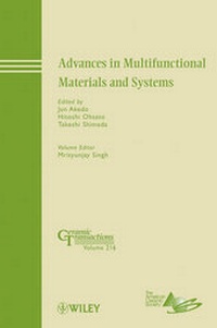 Enlarge image Cover: Advances in Multifunctional Materials and Systems - Wiley