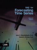 Cover: SAS System for Forecasting Time Series - Wiley