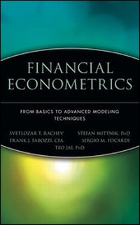 Enlarge image Cover: Financial Econometrics - Wiley