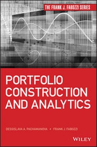 Enlarge image Cover: Portfolio Construction and Analytics - Wiley