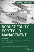 Cover: Robust Equity Portfolio Management + Website - Wiley