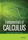 Cover: Fundamentals of Calculus - Wiley