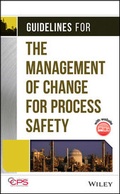 Bild: Guidelines for the Management of Change for Process Safety - Wiley-AIChE