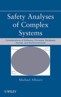 Cover: Safety Analyses of Complex Systems - Wiley